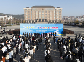 2025年淮北师范大学第七届校园马拉松赛成功举办